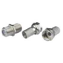Plugs, Couplers & Leads for Coaxial and Satelite