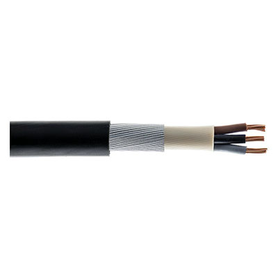 25.0mm² 3 Core PVC SWA XLPE Armoured Cable [Cut to Length]