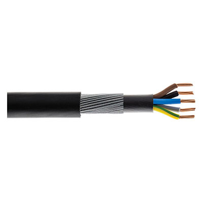 1.5mm² 5 Core PVC SWA XLPE Armoured Cable [Cut to Length]