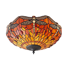 Endon 70721 Dragonfly Flame Lumin 2x60W