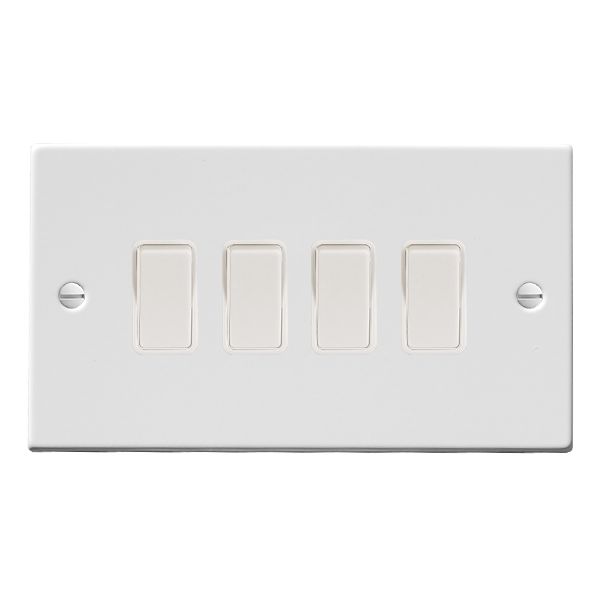 Hamln 70R24WH-W Rocker Switch 4G 10A