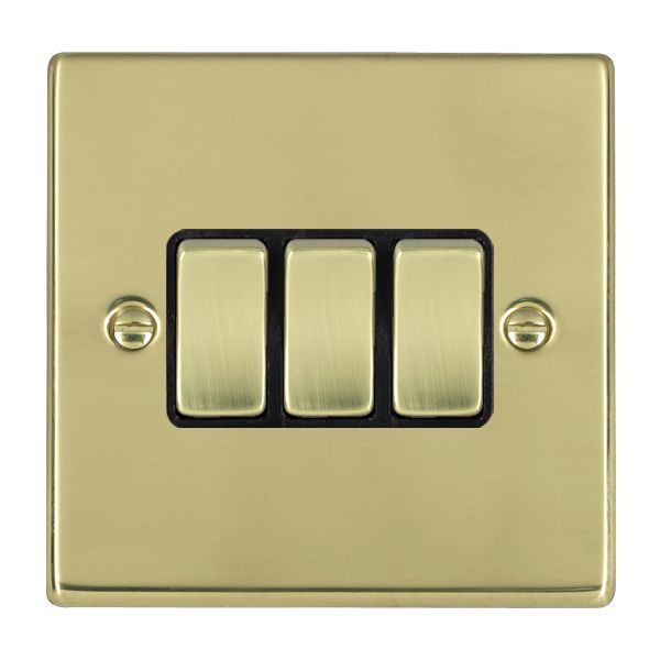 Hamln 71R23PB-B Rocker Switch 3G 10A