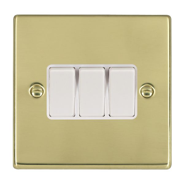 Hamln 71R23WH-W Rocker Switch 3G 10A