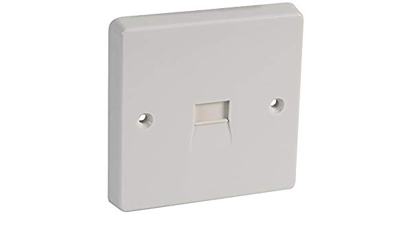 Crabtree 1G Master Telephone Socket Outlet