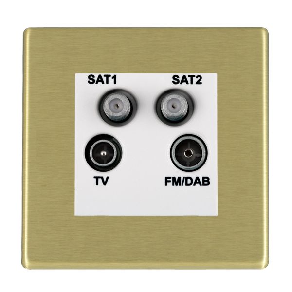 Hamln 72CDENTW TV/Satel/FM Socket