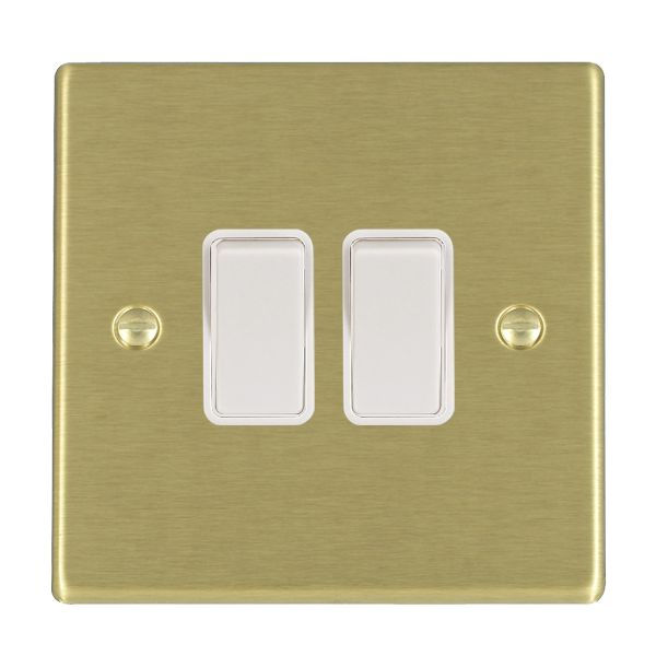 Hamln 72R22WH-W Rocker Switch 2G 10A