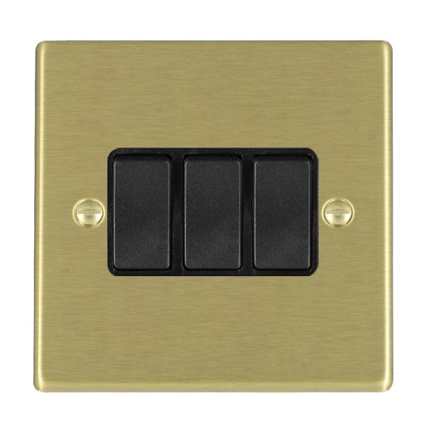 Hamln 72R23BL-B Rocker Switch 3G 10A