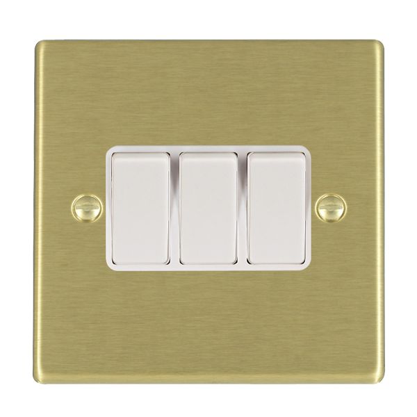 Hamln 72R23WH-W Rocker Switch 3G 10A