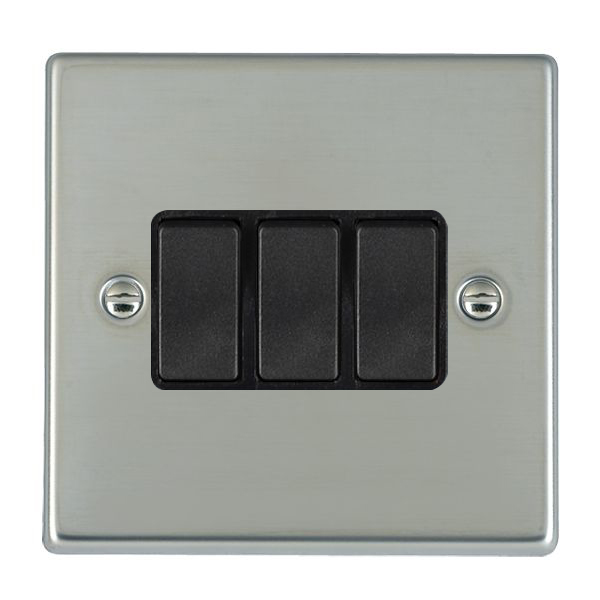 Hamln 73R23BL-B Rocker Switch 3G 10A
