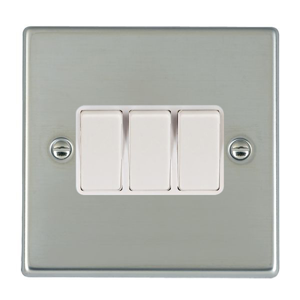 Hamln 73R23WH-W Rocker Switch 3G 10A