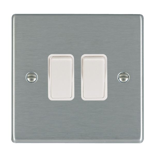 Hamln 74R22WH-W Rocker Switch 2G 10A