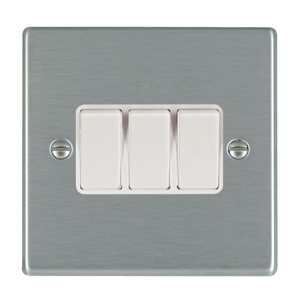 Hamln 74R23WH-W Rocker Switch 3G 10A