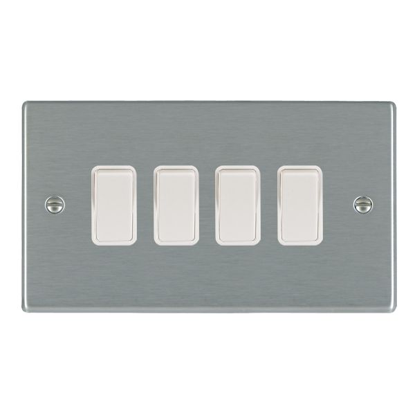 Hamln 74R24WH-W Rocker Switch 4G 10A