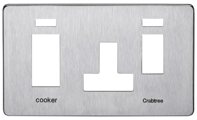 Crab 7546/3SC Frontplate CCU & Neon