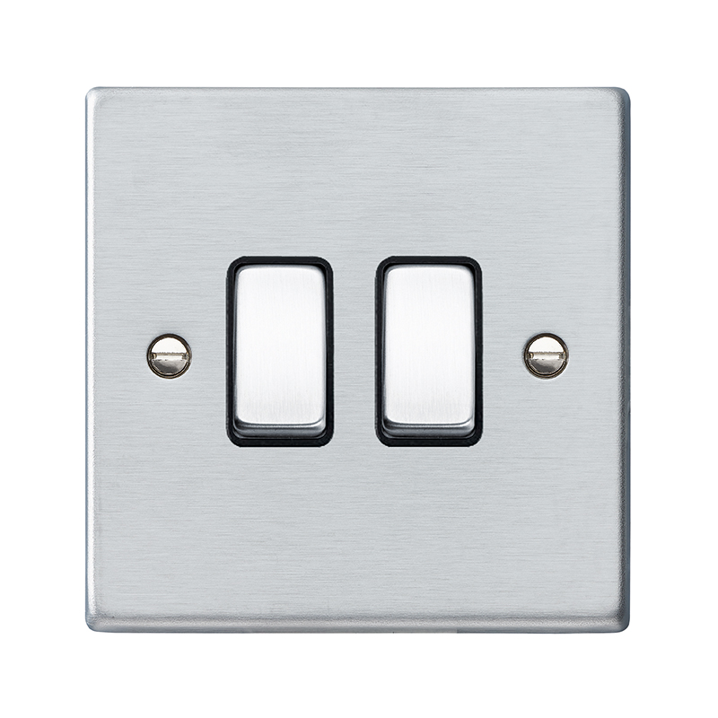 Hamln 76R22SC-B Rocker Switch 2G 10A