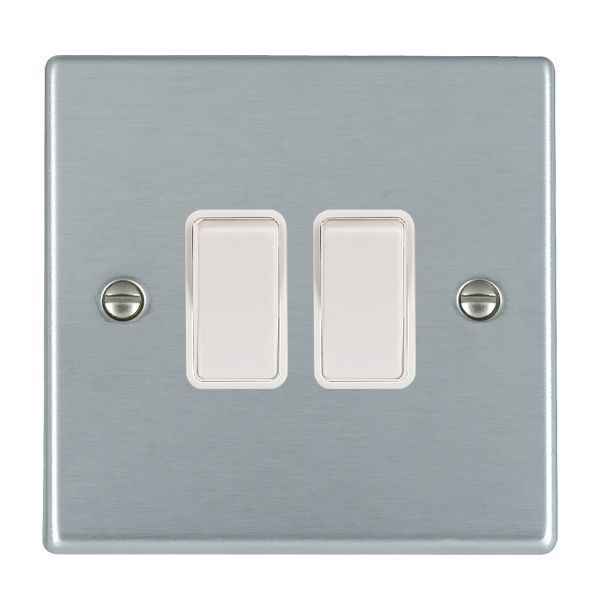 Hamln 76R22WH-W Rocker Switch 2G 10A