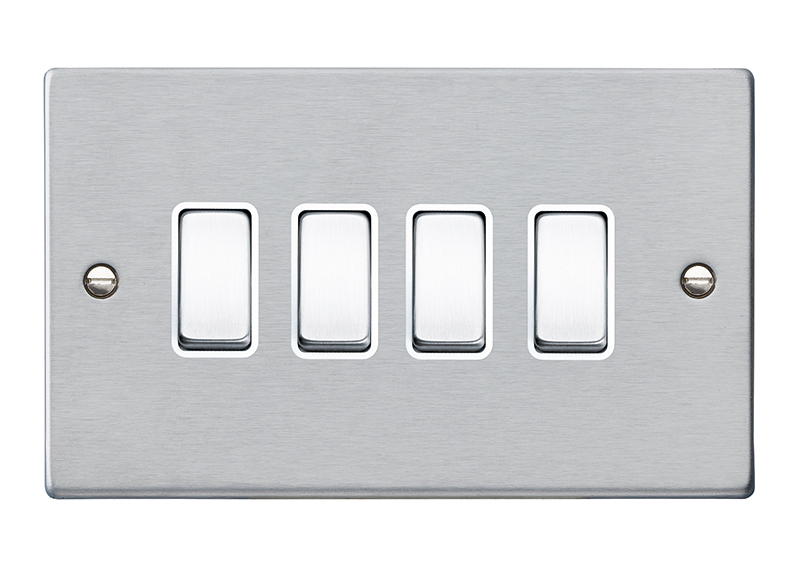 Hamln 76R24SC-W Rocker Switch 4G 10A