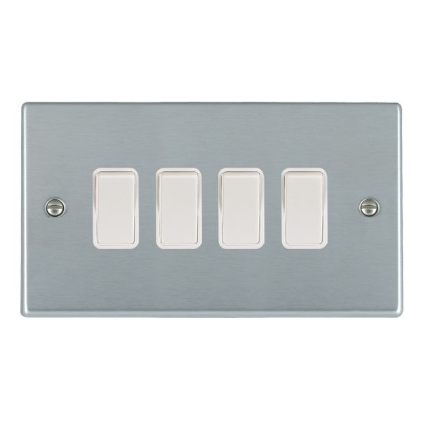 Hamln 76R24WH-W Rocker Switch 4G 10A