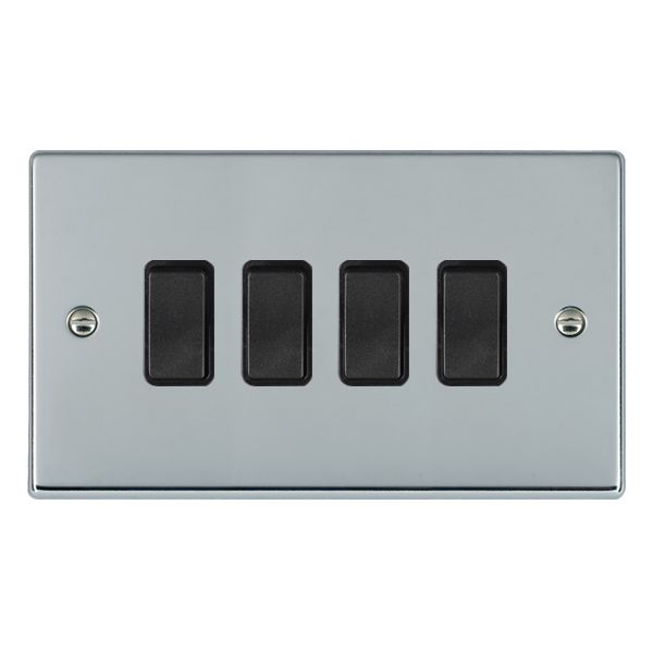 Hamln 77R24BL-B Rocker Switch 4G 10A