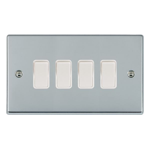 Hamln 77R24WH-W Rocker Switch 4G 10A