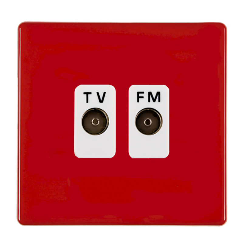 Hamln 7RCTVFMW Socket TV/FM Coax 2G