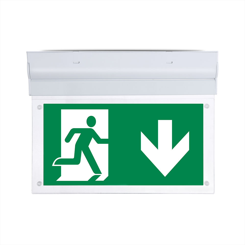 V-TAC 836 - VT-519-S 2W WALL SURFACE EMERGENCY EXIT LIGHT WITH SAMSUNG LED 6000K
