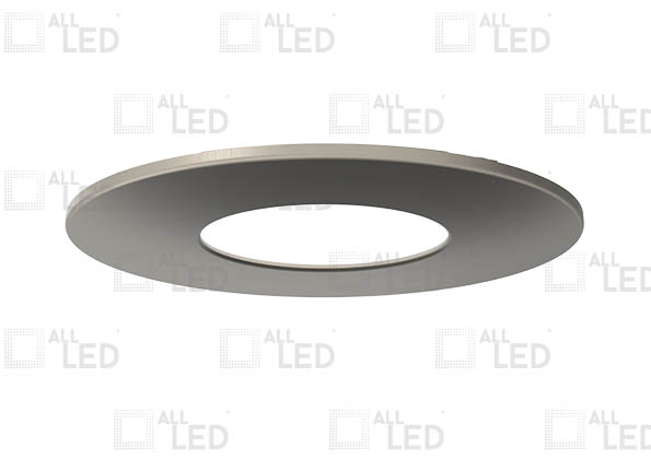 ALL LED AFD65BZ/F/SN - FIXED IP20 SATIN NICKEL BEZEL FOR ICAN65 (AFD65)