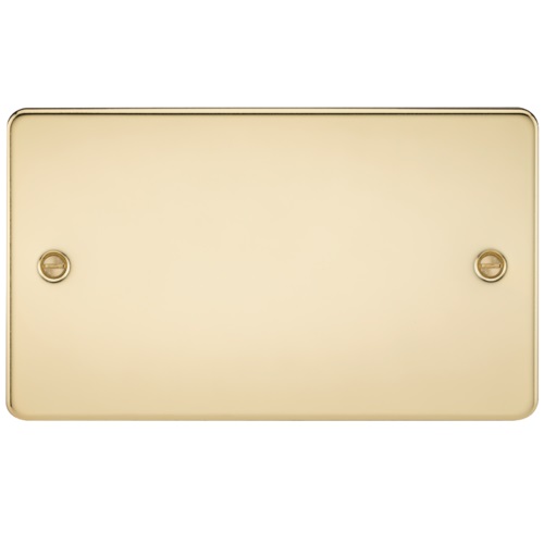 Flat Plate 2G blanking plate - polished 