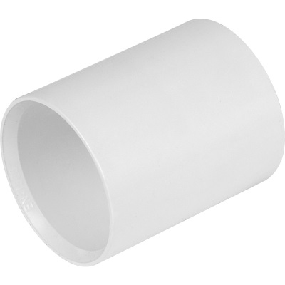 32mm PVC Wastewater  Straight Coupling - White