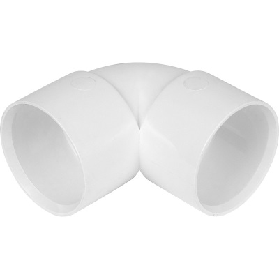 40mm PVC Wastewater  90Â° Knuckle Bend - White