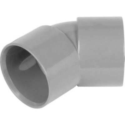 32mm PVC Wastewater  45/135Â° Obtuse Bend - Grey