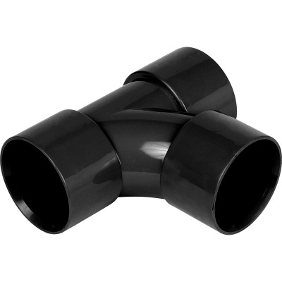 32mm PVC Wastewater  92Â½Â° Swept Tee - Black