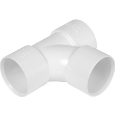 32mm PVC Wastewater  92Â½Â° Swept Tee - White