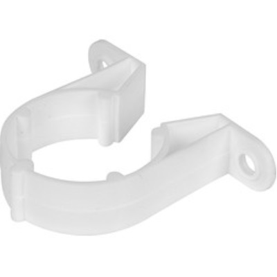 50mm PVC Wastewater  Pipe Clip - White