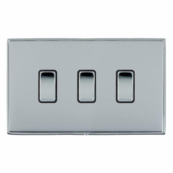 Hamln LDR232BC-BSB Rocker Switch 3G 20A