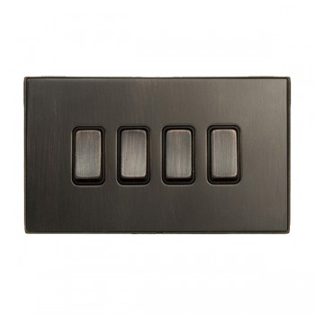 Hamln LDR242EB-EBB Rocker Switch 4G 20AX