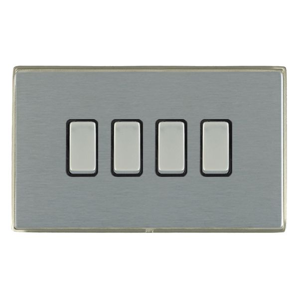 Hamln LDR242SN-SSB Rocker Switch 4G 20A