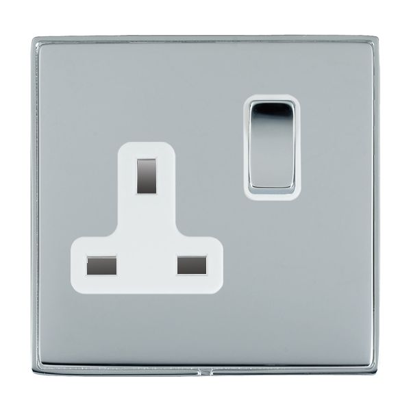 Hamln LDSS1BC-BSW Switched Socket 1G 13A