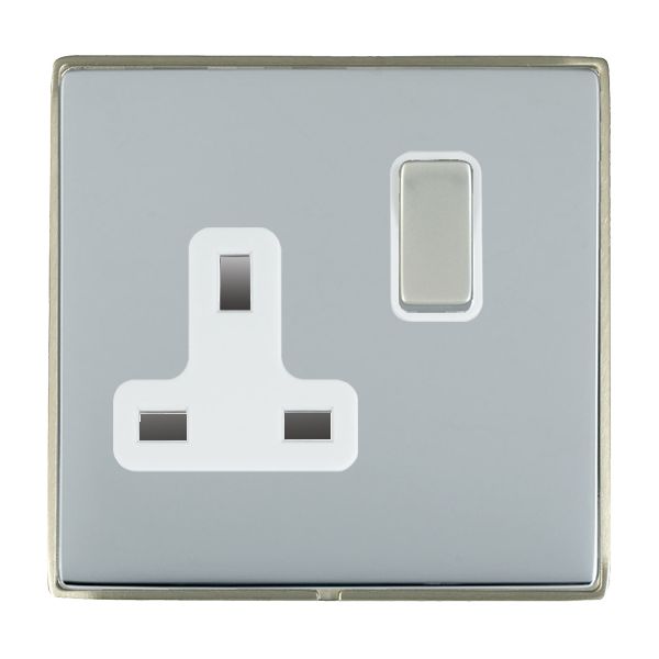 Hamln LDSS1SN-BSW Switched Socket 1G 13A