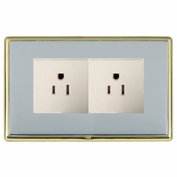 Hamln LRX5320PB-BSW Unswitched Socket 2G