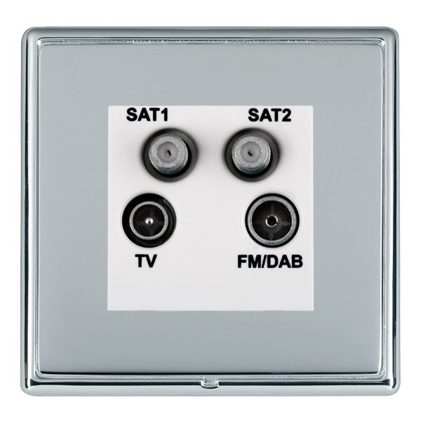 Hamln LRXDENTBC-BSW TV/Satel/FM Socket