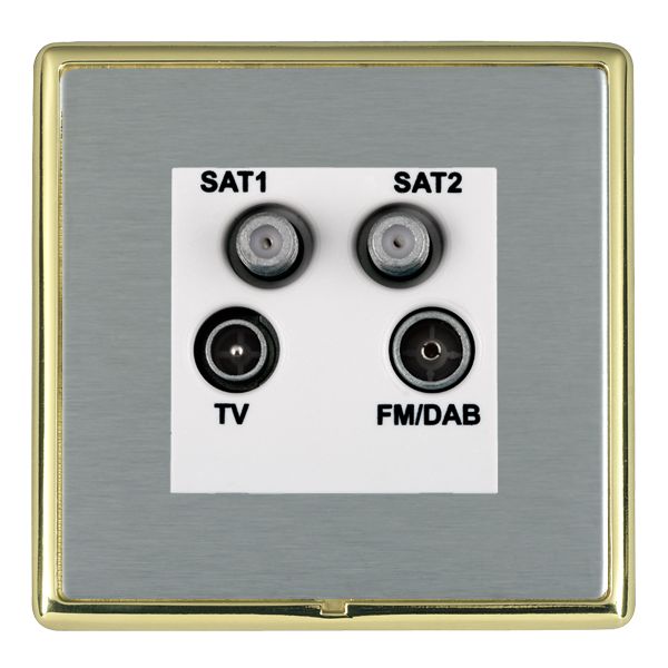 Hamln LRXDENTPB-SSW TV/Satel/FM Socket