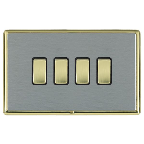 Hamln LRXR242PB-SSB Rocker Switch 4G 20A