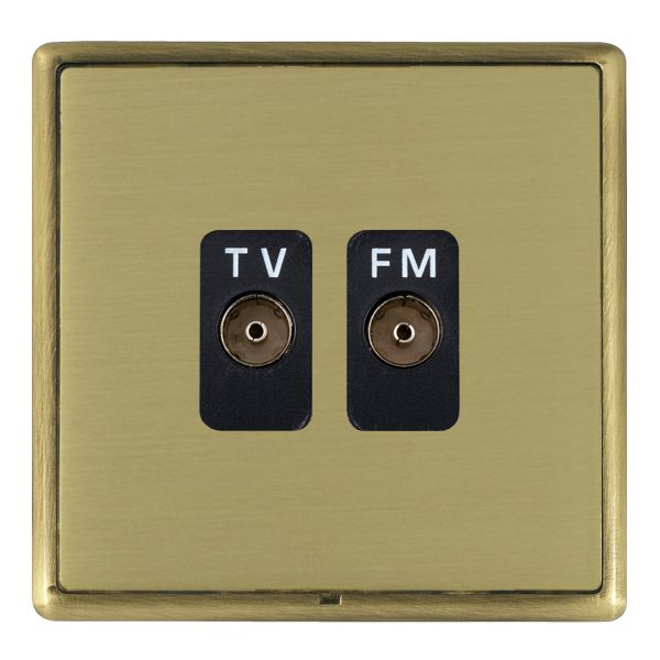 Hamln LRXTVFMAB-SBB TV/FM Coax Socket 2G