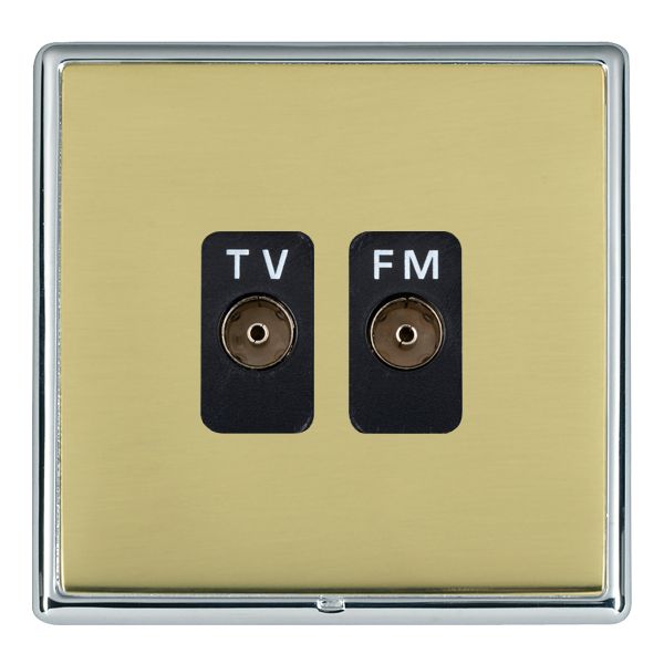 Hamln LRXTVFMBC-PBB TV/FM Coax Socket 2G