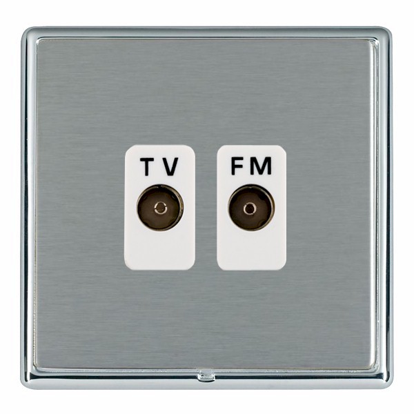 Hamln LRXTVFMBC-SSW TV/FM Coax Socket 2G