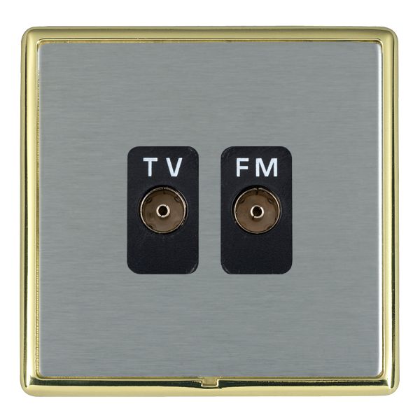 Hamln LRXTVFMPB-SSB TV/FM Coax Socket 2G