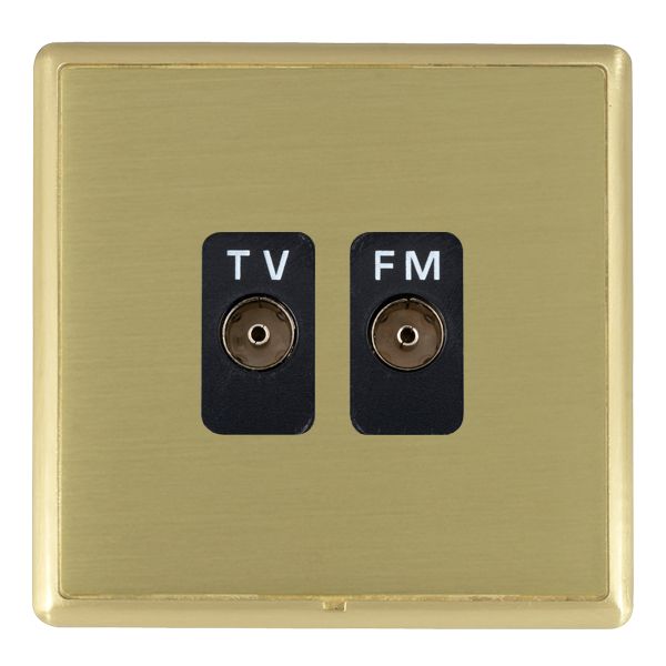 Hamln LRXTVFMSB-SBB TV/FM Coax Socket 2G