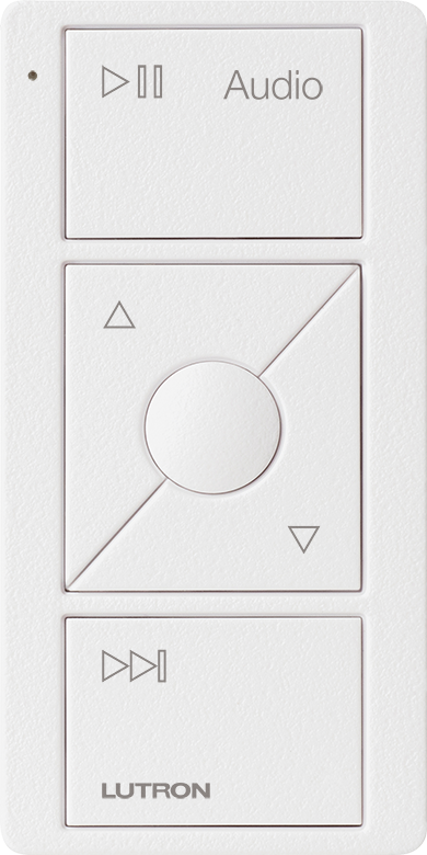 Lutron Pico RF 3 Button with Raise/Lower (Artic White) (Audio Control)