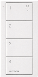 Lutron Pico RF 4 Button Control (Artic White) (Universal Any Room Model)